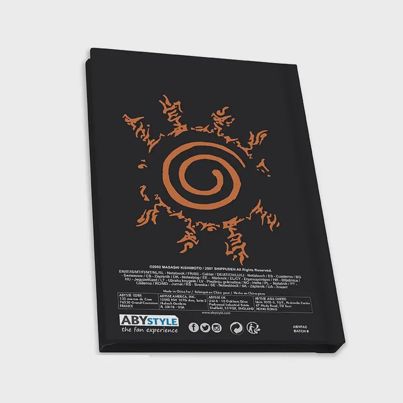 Naruto Shippuden Konoha Pin Journal And Mug Gift Set