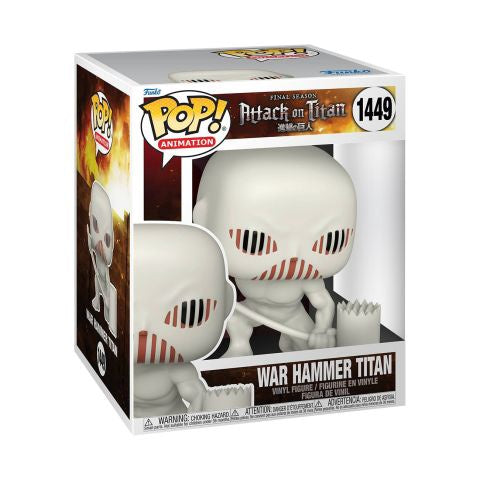Attack On Titan S4 War Hammer Titan 6 Super Pop Figure