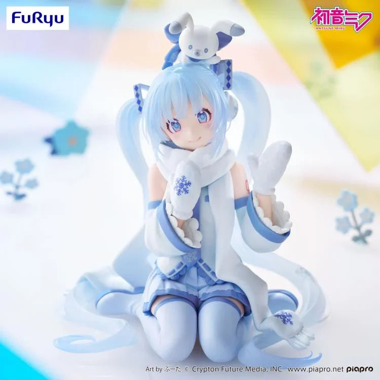 Hatsune Miku - Noodle Stopper Figure -SNOW MIKU Sky Town 10th ver.-