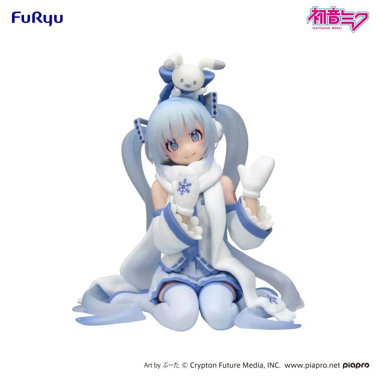 Hatsune Miku - Noodle Stopper Figure -SNOW MIKU Sky Town 10th ver.-