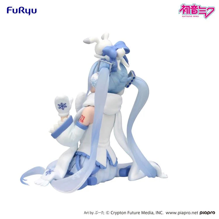 Hatsune Miku - Noodle Stopper Figure -SNOW MIKU Sky Town 10th ver.-