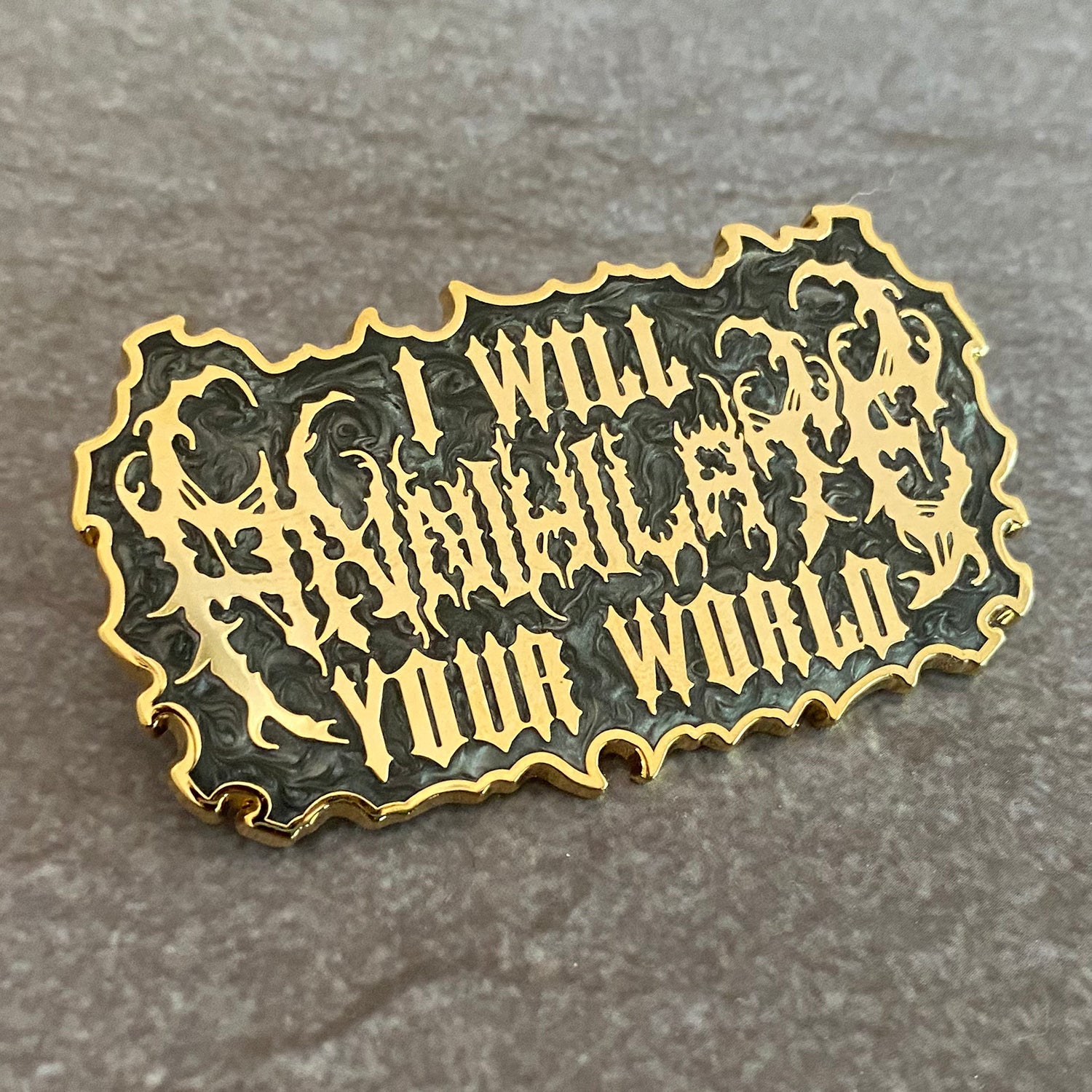 Knull's Promise 2.5" Hard Enamel Pin