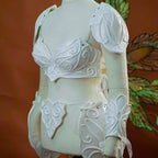 Fairy Armor Pre Made Painting Kit Armor set - Custom Made - S / Shoulders + Breastplate