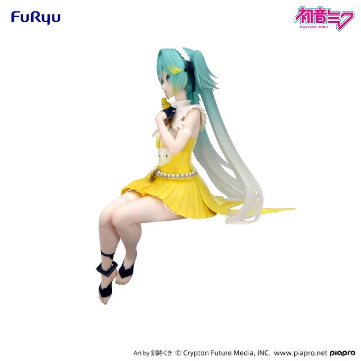 Hatsune Miku Noodle Stopper Figure -Canary Bird-