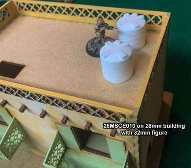 PVC Water Storage Tank, 2,500 gal (Resin) - 28MSCE010 - 