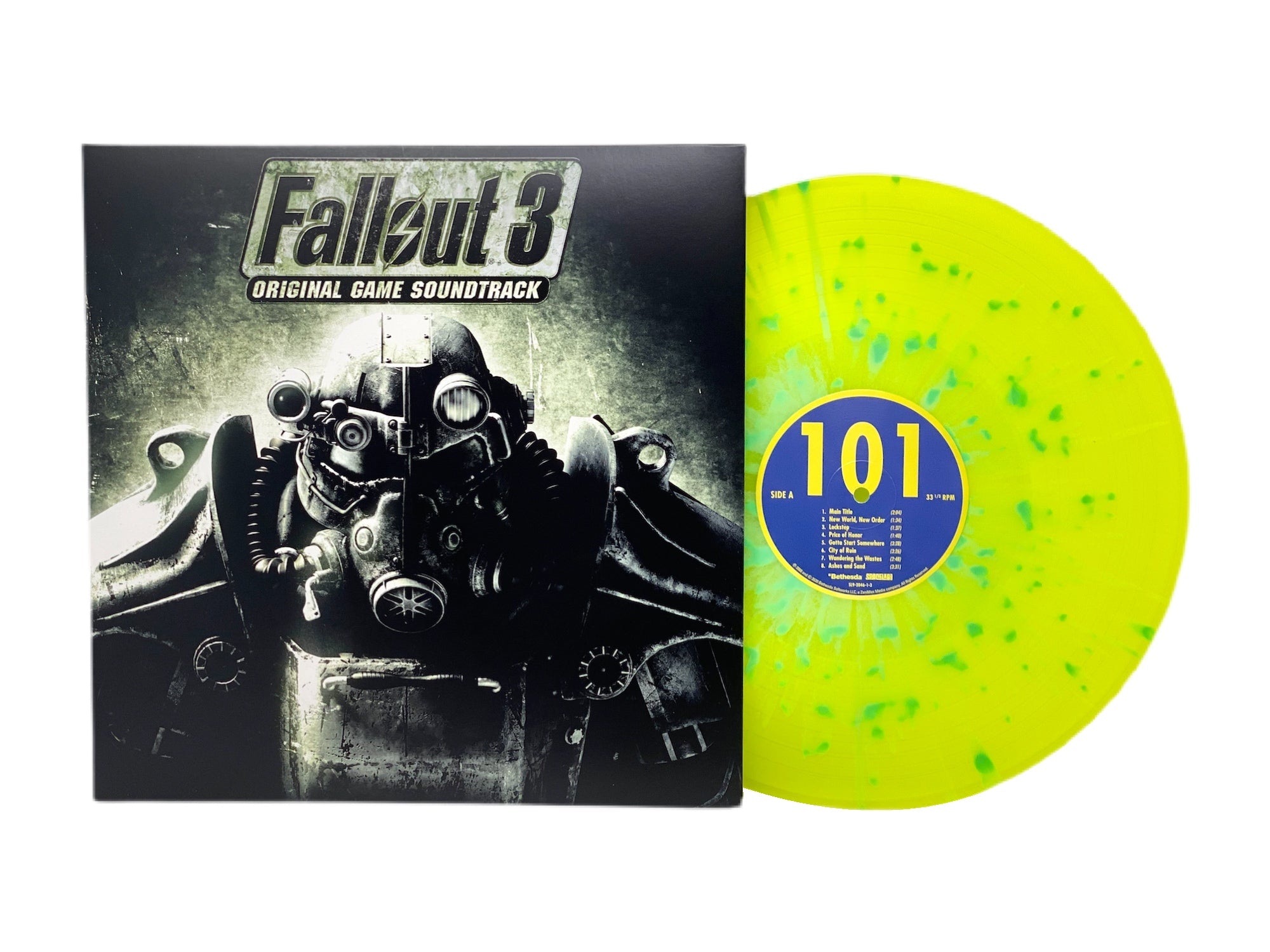 Fallout 3 Original Game Soundtrack (Limited Edition Isotope-239 Colored Vinyl)