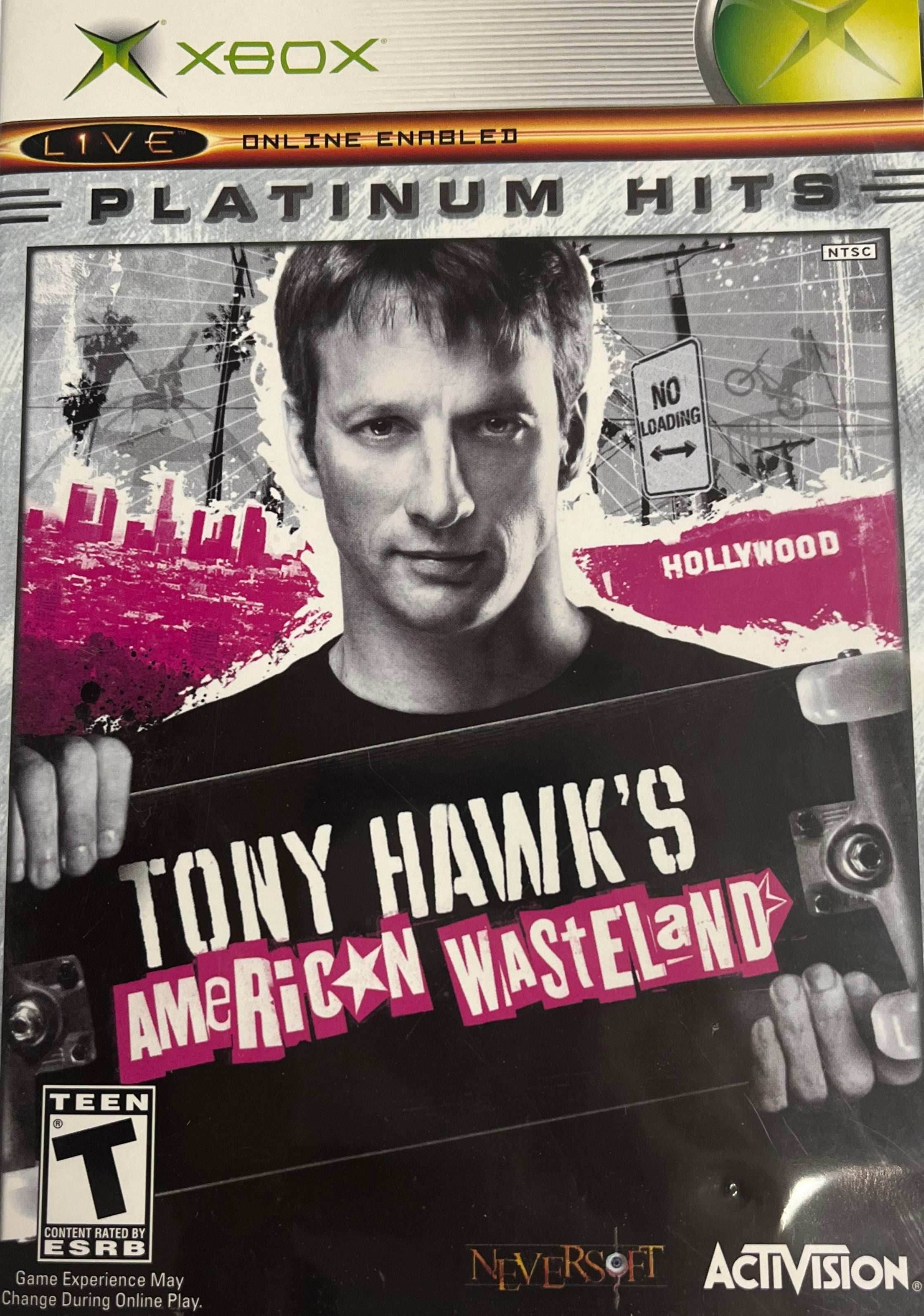Tony Hawk's American Wasteland (Platinum Hits) (Xbox) - Game Manual Only