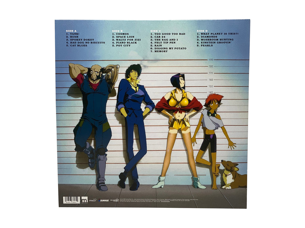 Cowboy Bebop Original Series Soundtrack (Limited Edition Clear w/ Black, Blue and Pink Splatter 2x LP)