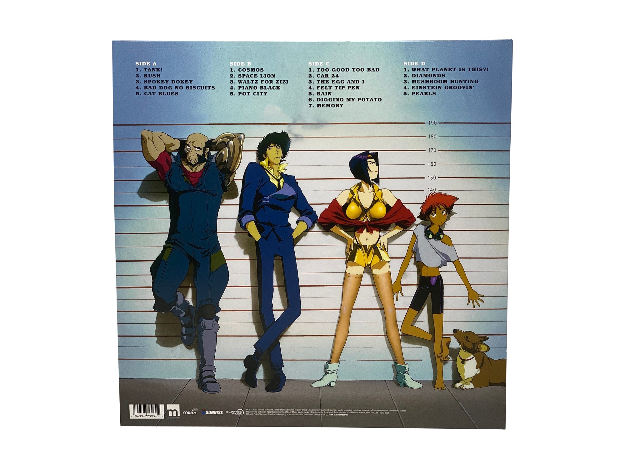 Cowboy Bebop Original Series Soundtrack (Limited Edition Clear w/ Black, Blue and Pink Splatter 2x LP)