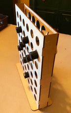 Vertical Paint Rack - For 1oz Mission Models Premium Hobby Paints - 