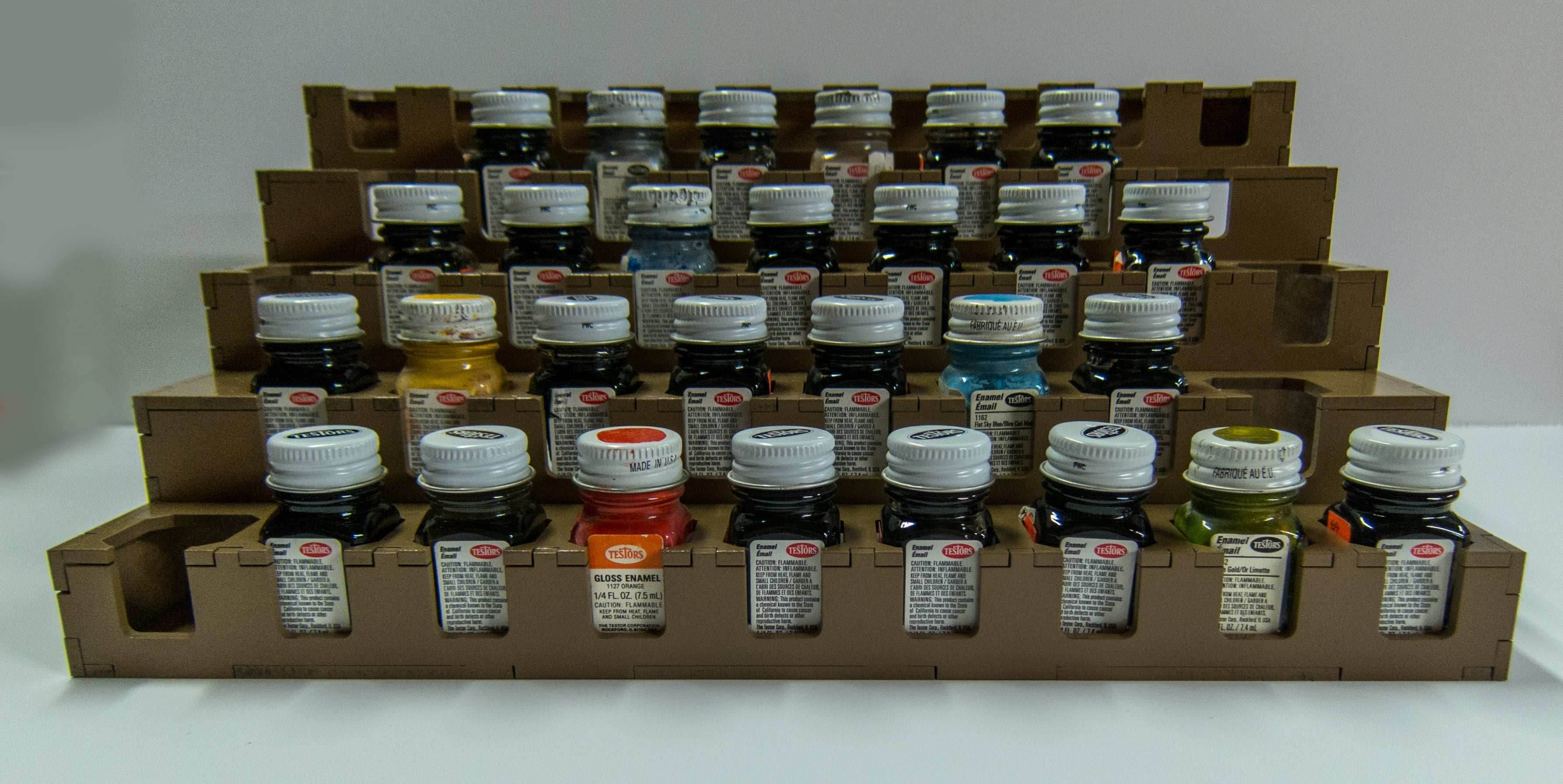 Paint Rack - Testors Square Enamels - 
