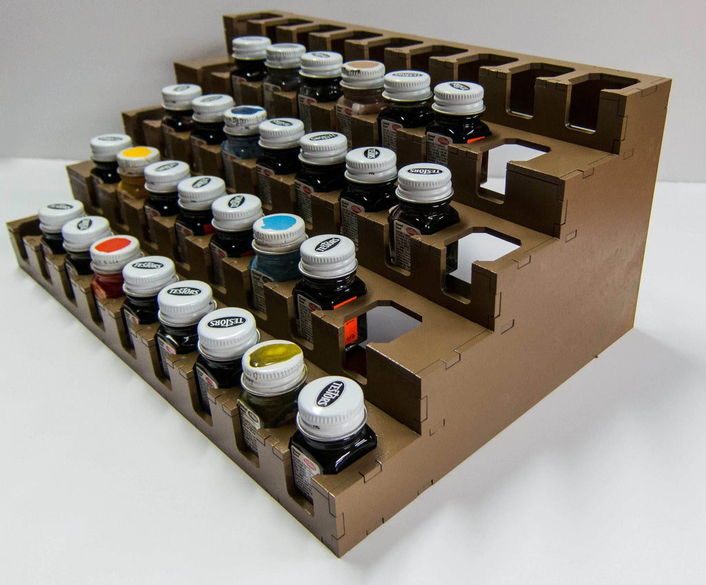Paint Rack - Testors Square Enamels - 