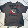 Hard Work Snoopy Tee Shirt