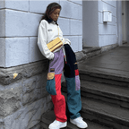 NP2 Urban Patchwork Cargo Pants - S
