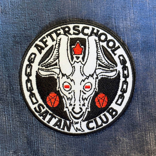 AfterSchool Satan Club (aka D&D Club) Embroidered Patch - 