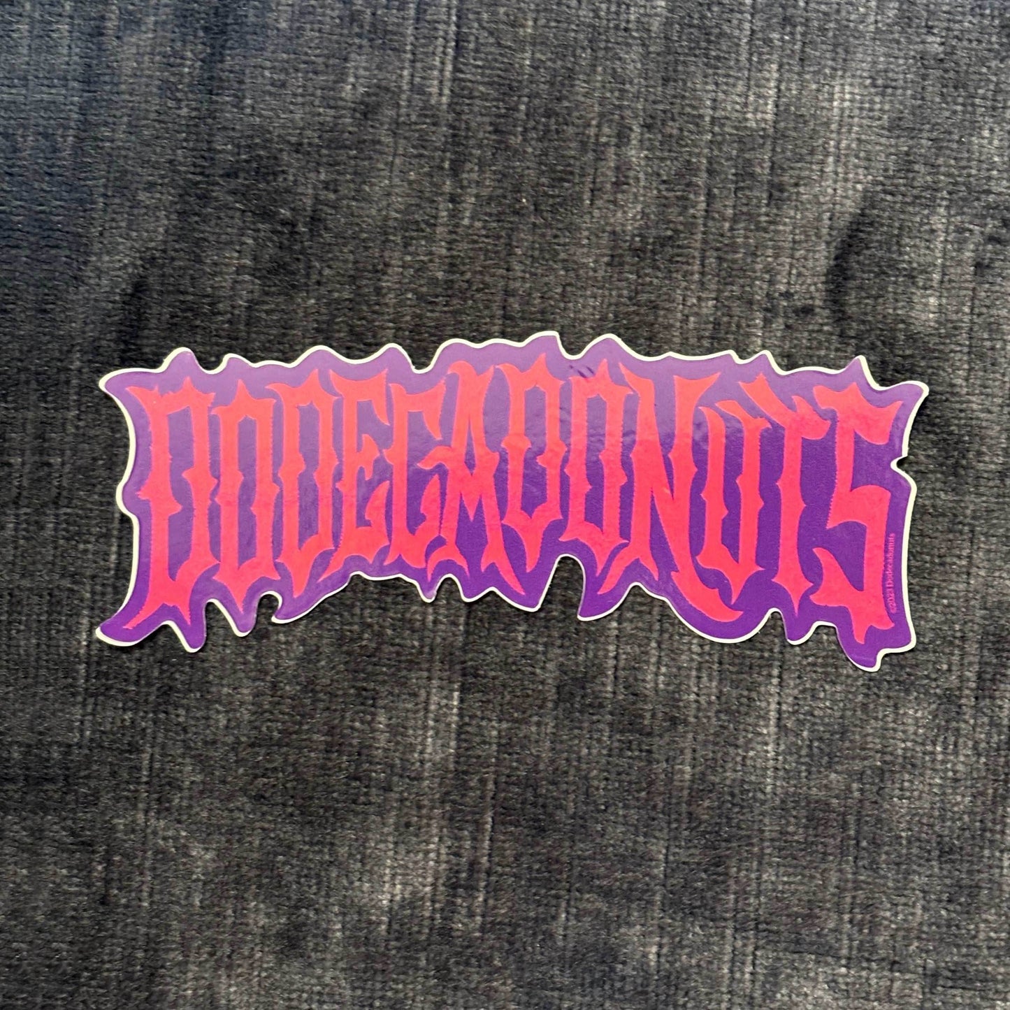 DD Rocker Sticker - 