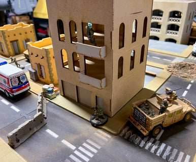 28mm Middle East Three Story Building - 28MMDF283 - 