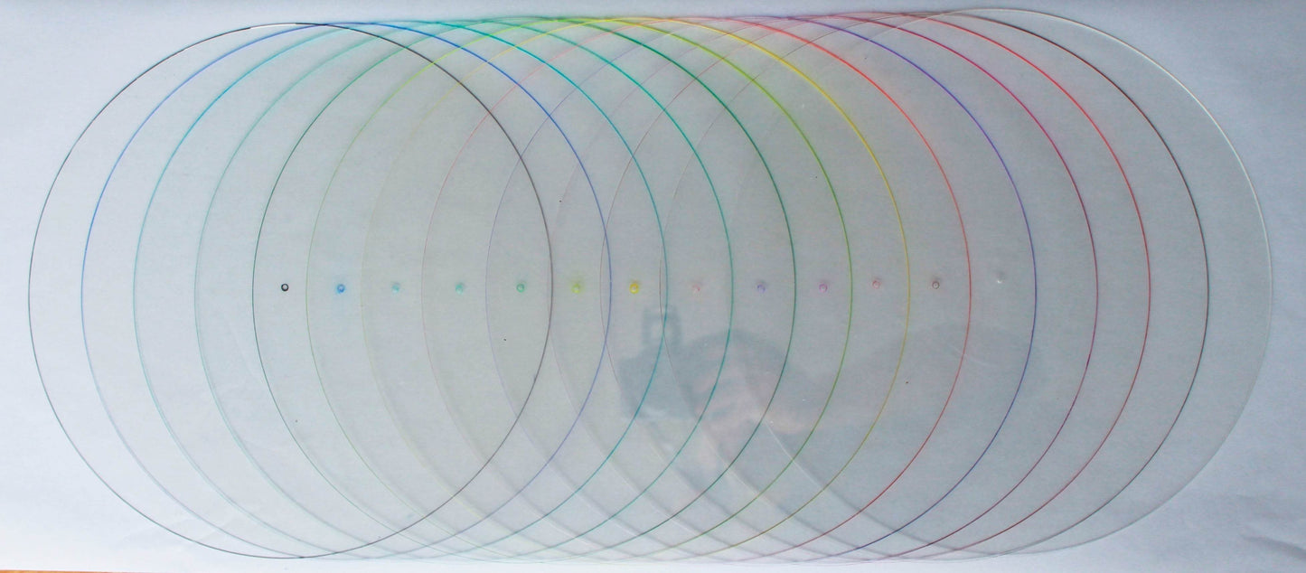 6" Objective Markers (Spearhead, Other Games) - Acrylic