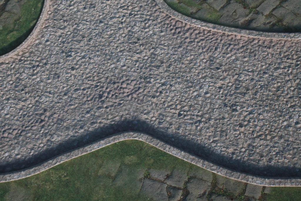 Town Center - Neoprene Battle Mat - Warhammer, AoS, 40K, Kill Team, MCP, Shatterpoint, Legion, More - 36x36