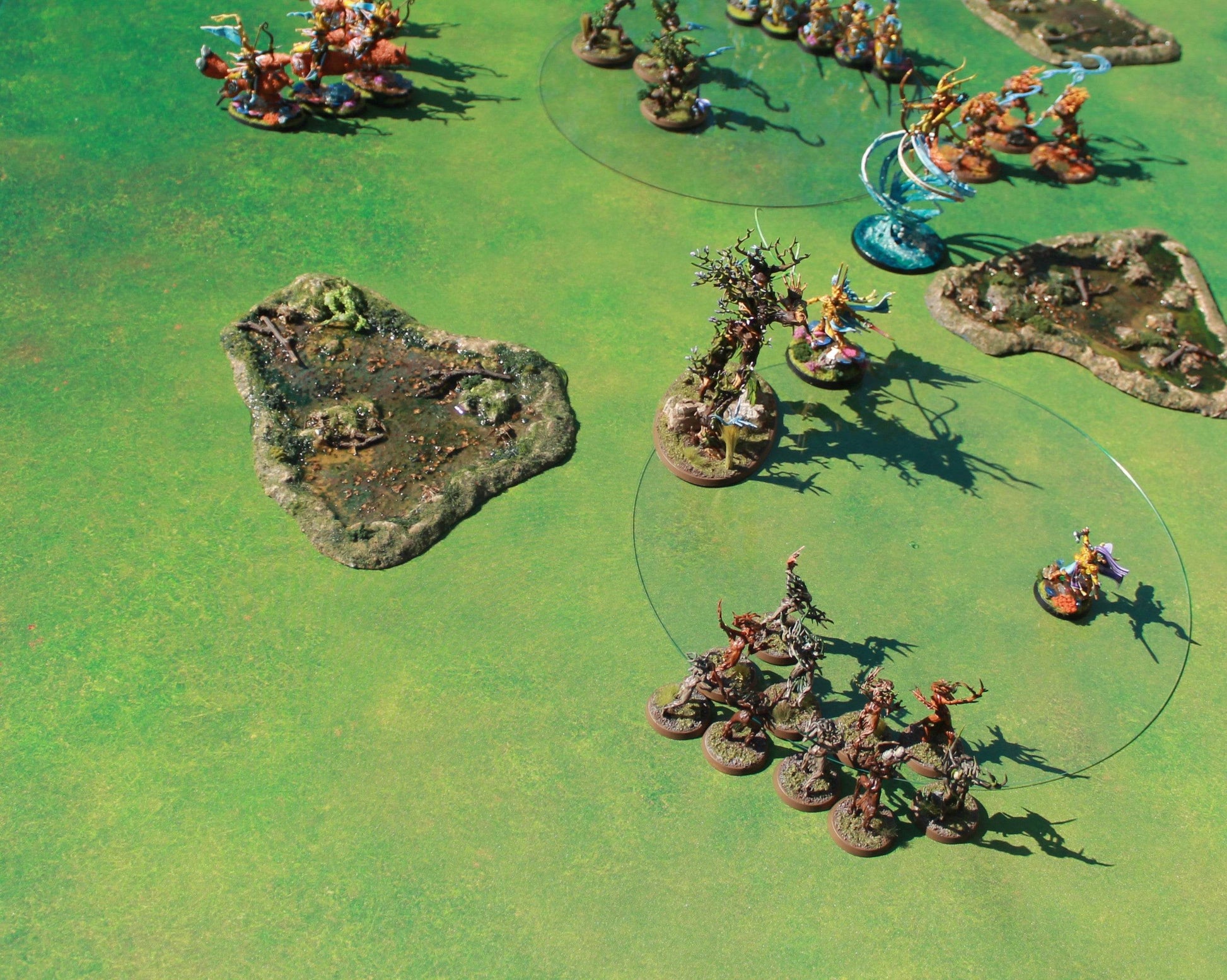 Verdant Fields 2 - Neoprene Battle Mat - Warhammer, AoS, 40K, Kill Team, MCP, Shatterpoint, Legion, More - 44x60