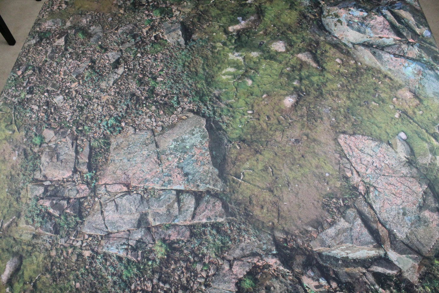 Rocky Highlands - Neoprene Battle Mat - Warhammer, AoS, 40K, Kill Team, MCP, Shatterpoint, Legion, More - 44x60