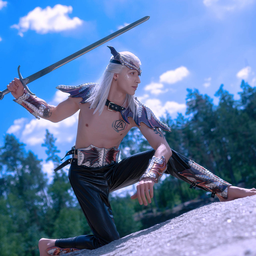 Dragon Armor set 2 - In Stock/Custom Made - S / Painted full set