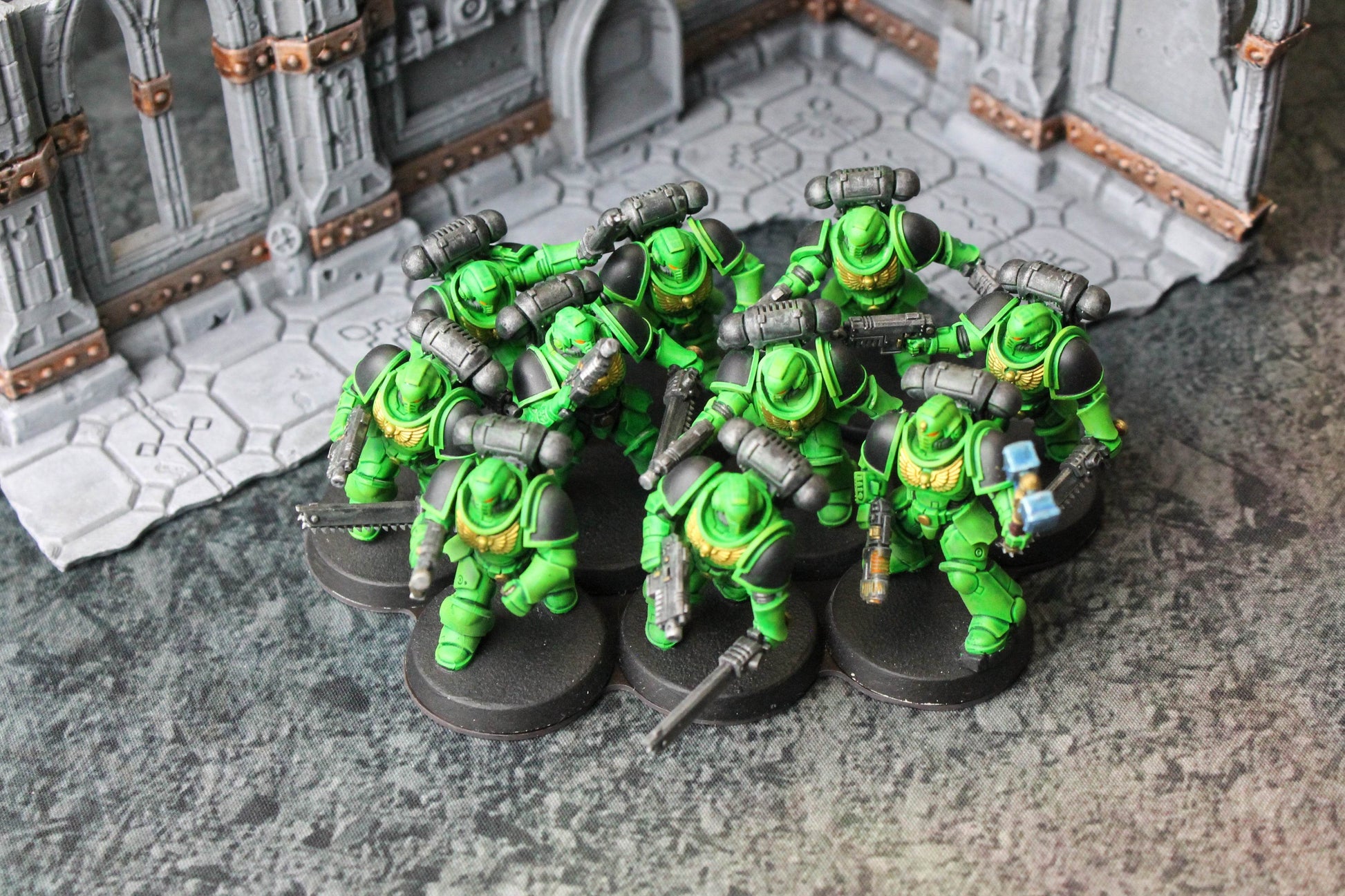 Horde Collection (Set of 5) 10-Man 32mm Cloud Magnetic Movement Tray - 