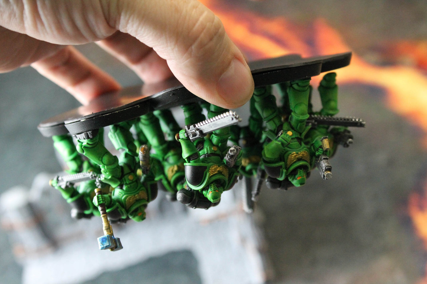 Horde Collection (Set of 5) 10-Man 32mm Cloud Magnetic Movement Tray - 