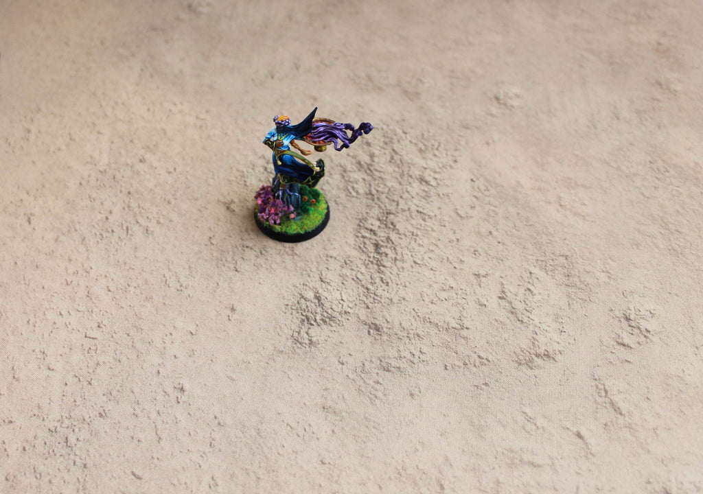 Sandy Dunes - Neoprene Battle Mat - Warhammer, AoS, 40K, Kill Team, MCP, Shatterpoint, Legion, More - 44x60
