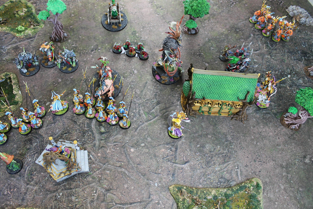 Deep Forest - Neoprene Battle Mat - Warhammer, AoS, 40K, Kill Team, MCP, Shatterpoint, Legion, More - 44x60