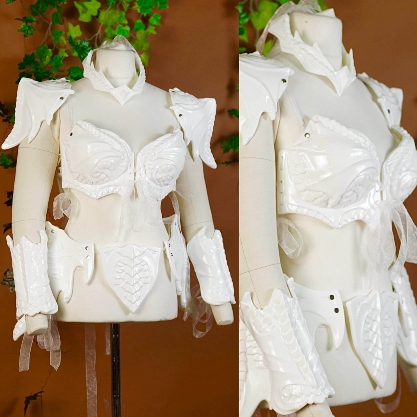 Dragon Armor Pre Made Painting Kit Armor set 1 - In Stock/Custom Made - S / Unpainted full set