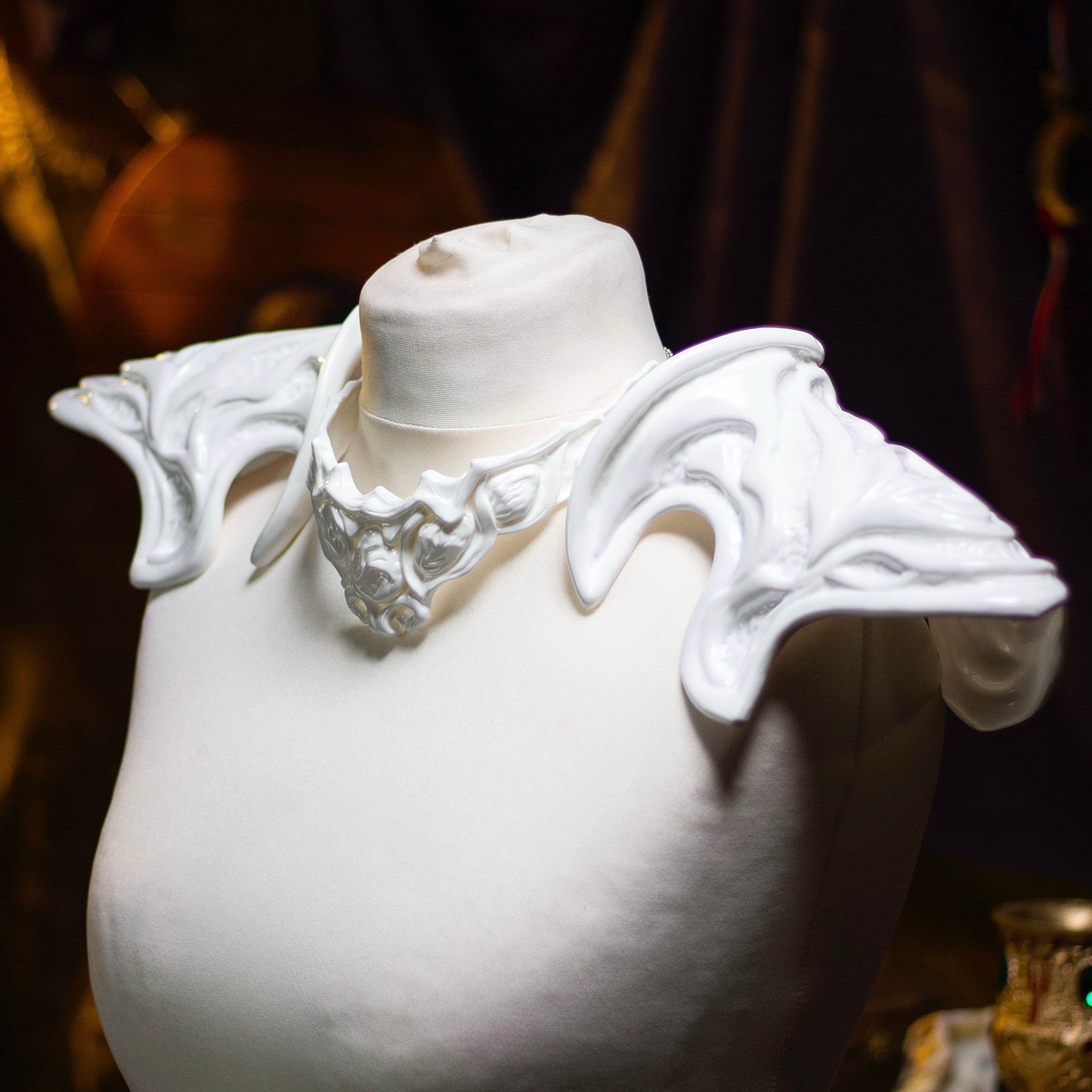 Wavemother's Robe Accessories White Set - Custom Made - 