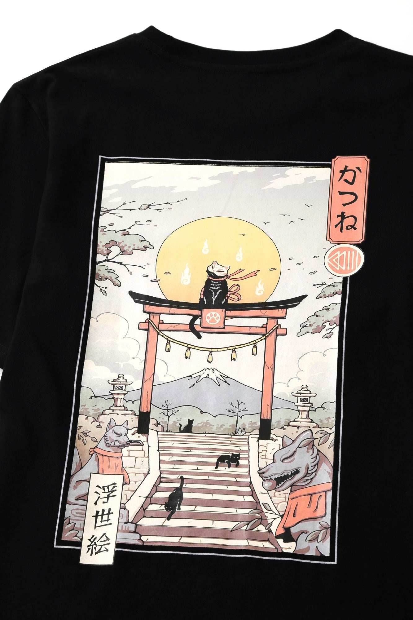 YeT011 Tori Cat Tee - White / S