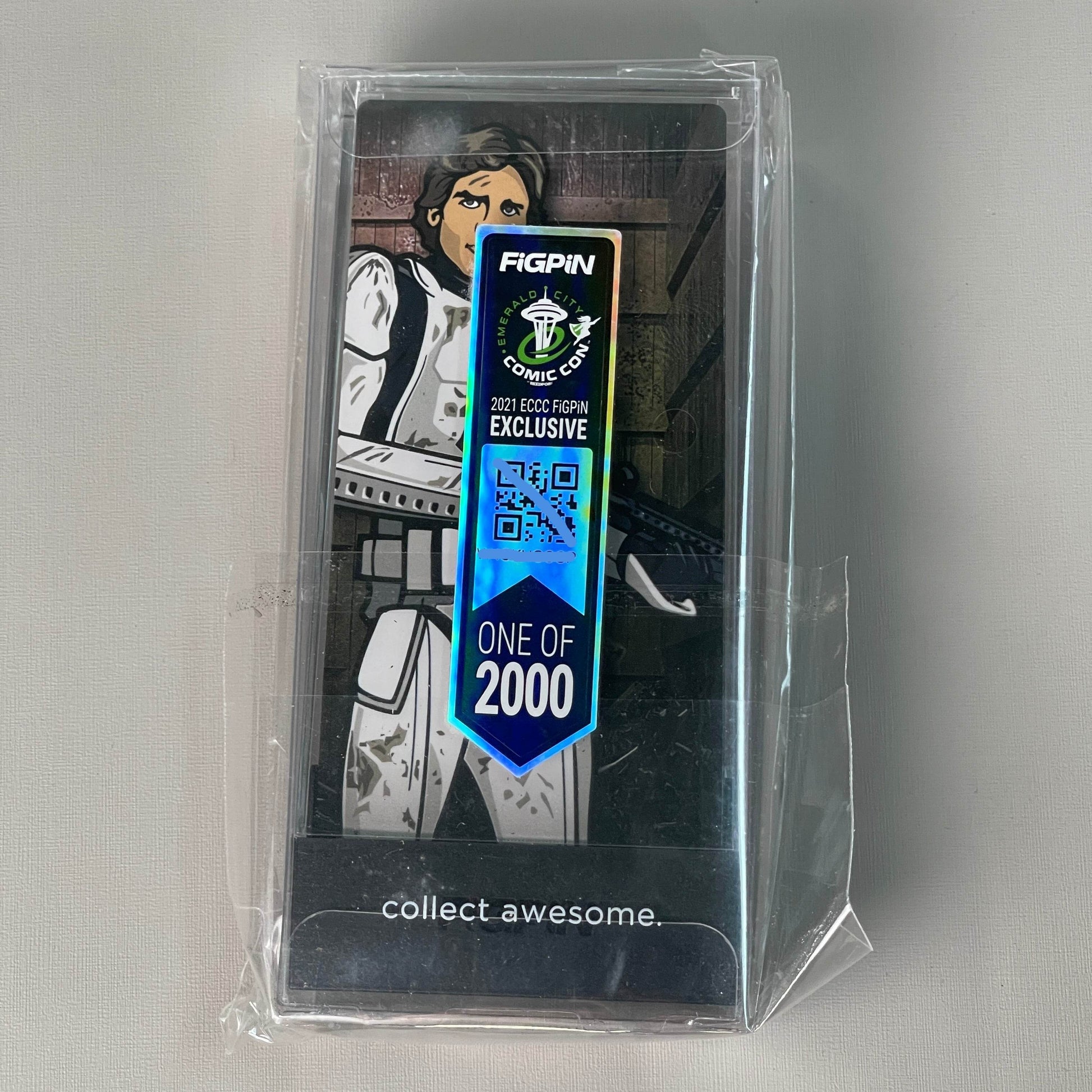 FIGPIN / DISNEY Han Solo Star Wars A New Hope Comic Con Logo Pin 833 (Locked New) - 