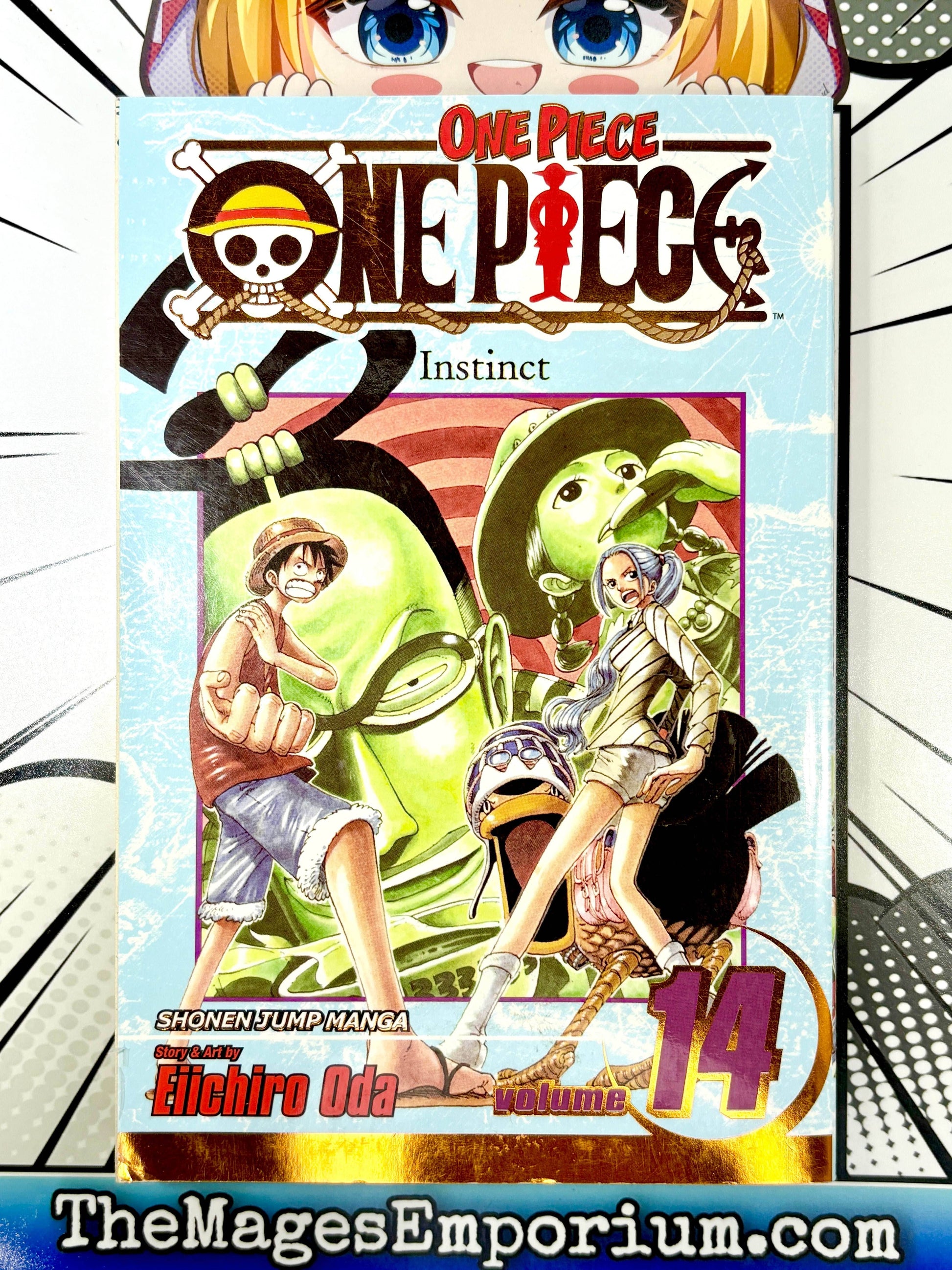 One Piece Vol 14 Gold Foil - 