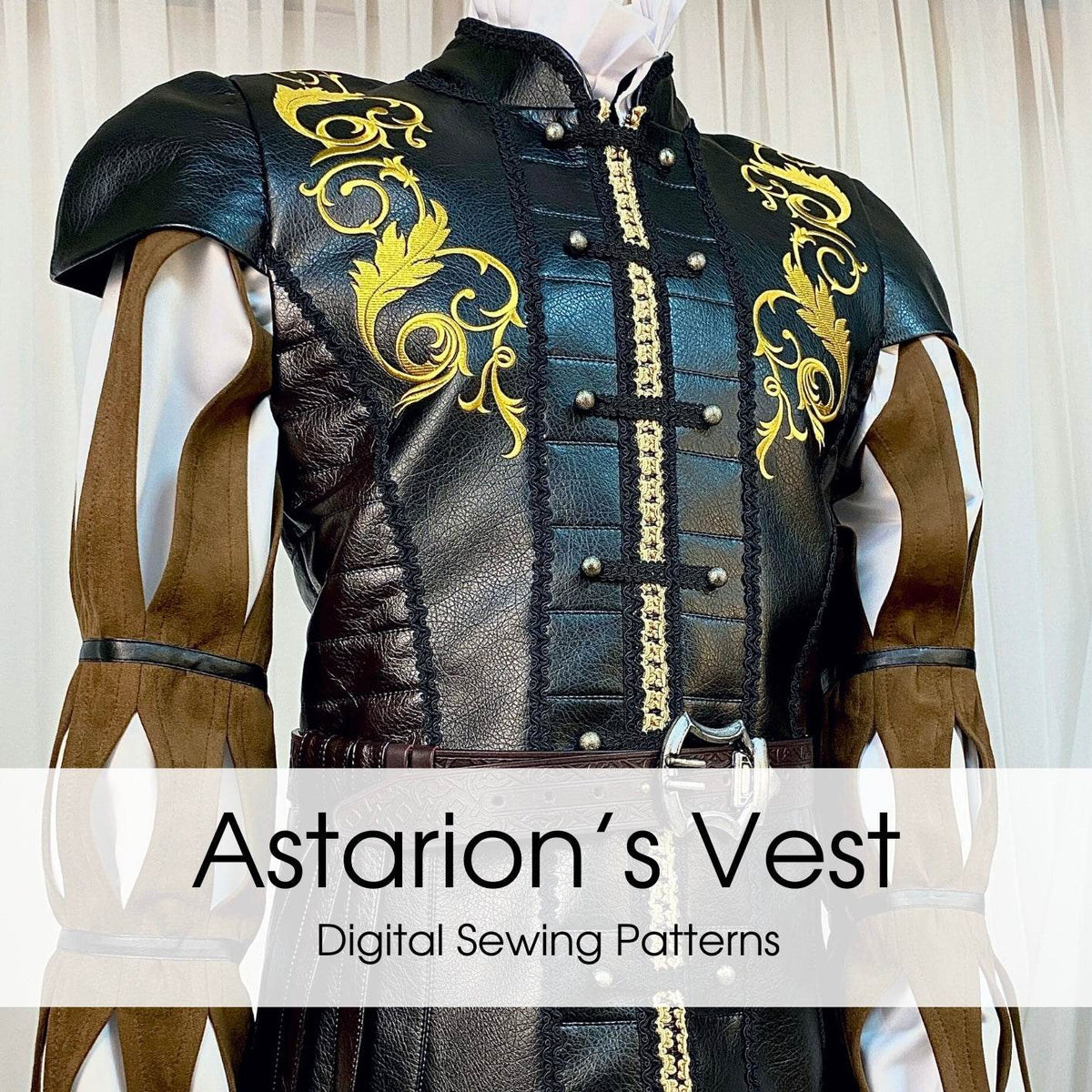 Astarion Vest Digital Sewing Pattern - Digital Product - 