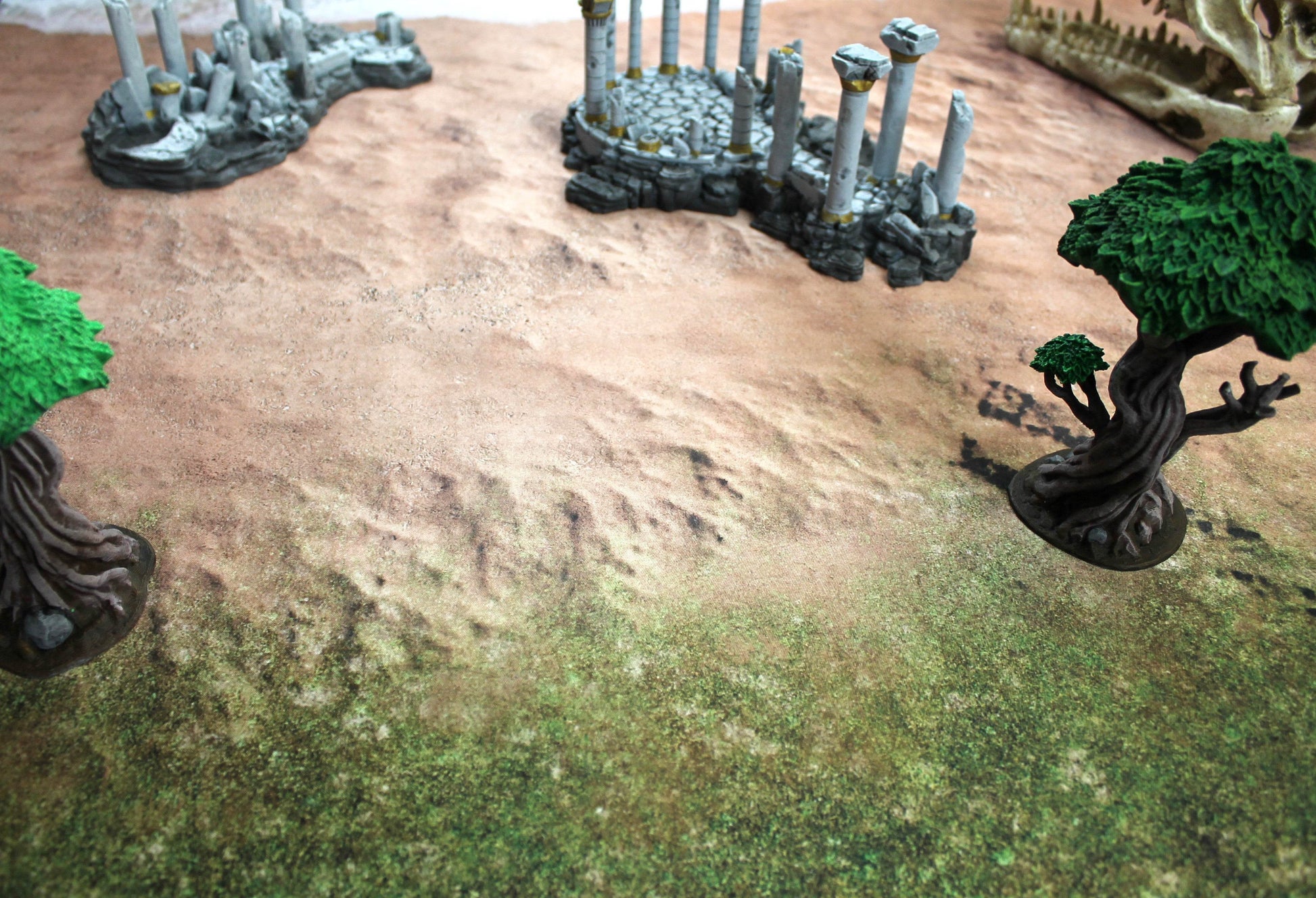 Coastal Shore - Neoprene Battle Mat - Warhammer, AoS, 40K, Team Yankee, MCP, Shatterpoint, Legion, More - 44x60