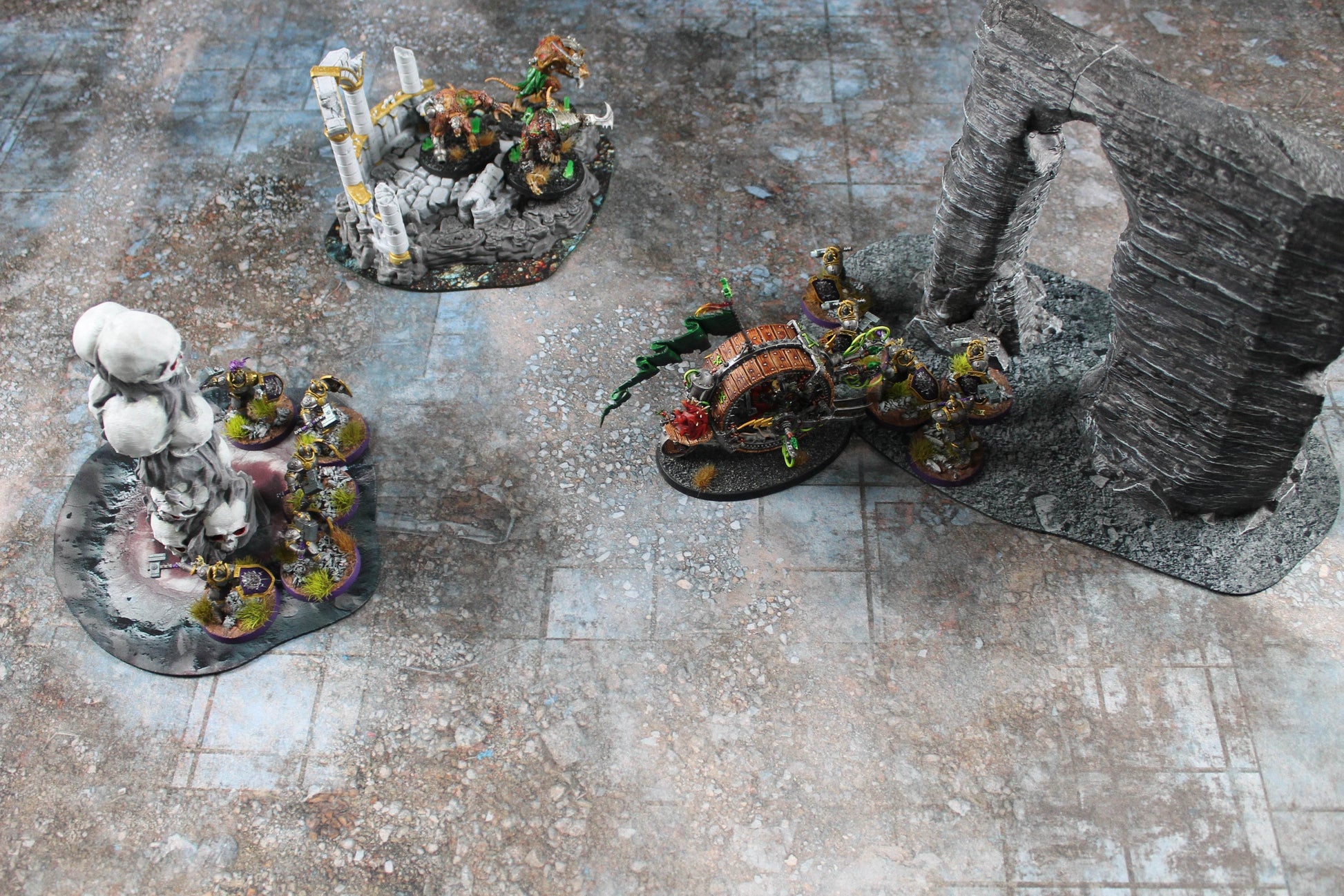 Double Sided Neoprene Terrain Table Set for Warhammer 40k, AoS, Star Wars, Conquest, Bolt Action, Saga, and more! - 