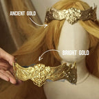 Circlet of Light Miquella's Crown Elden Ring Cosplay Accessories - Custom Made - Unpainted (white)