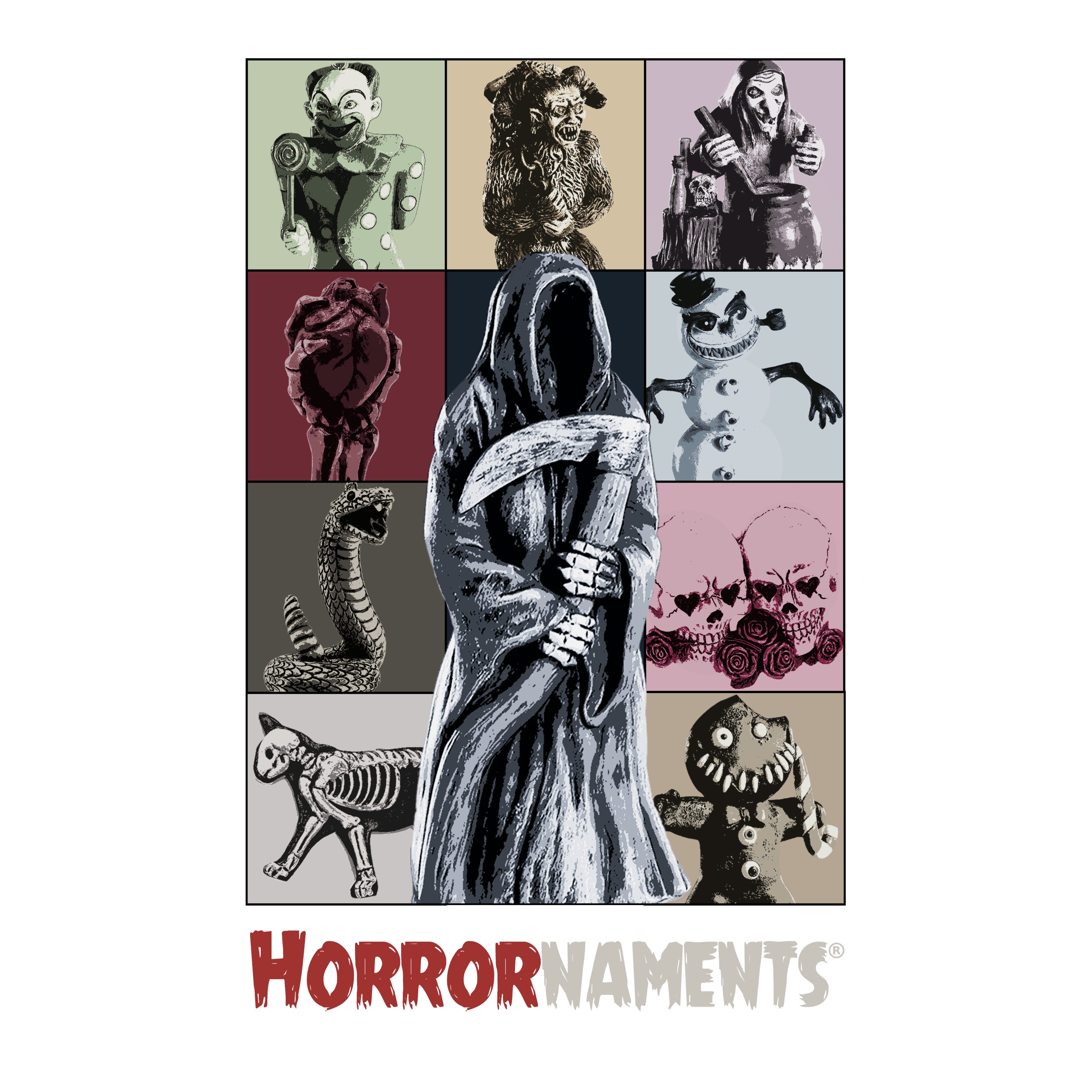 Horrornaments Era Unisex Tee - Small
