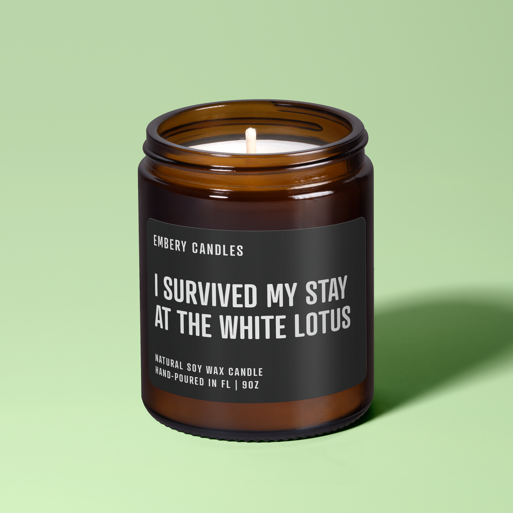 I Survived The White Lotus | Soy Wax Scented Candle