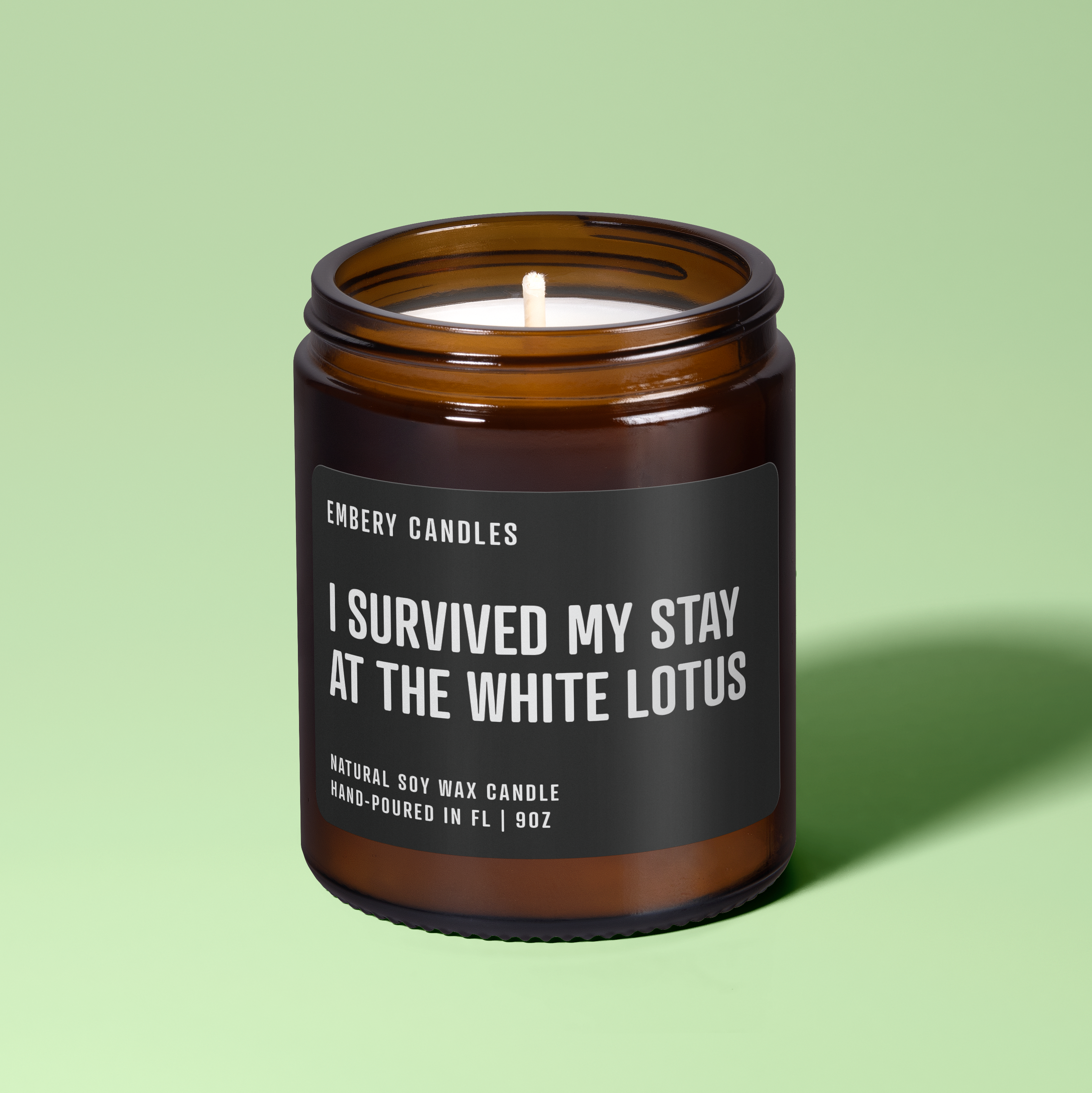 I Survived The White Lotus | Soy Wax Scented Candle