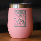 Is It Still Your Turn? Insulated Wine Tumbler with Sliding Lid Board Game Accessories and RPG Gamer Gifts 12oz Stainless Steel Tumbler