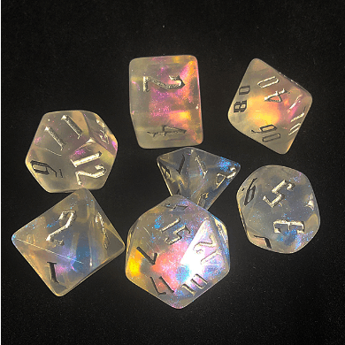 Ice Fae RPG Dice Set - 