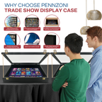 Trade Show Display Case - Small - 18 x 22 x 4"