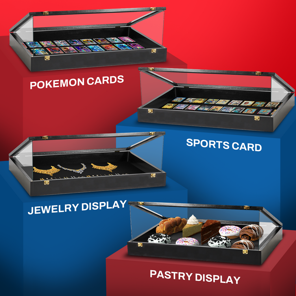 Trade Show Display Case Portable - w/ Acrylic Side Guards