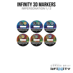 Infinity 3D Markers: Speculo Killer (2x 25mm Impersonation) - A