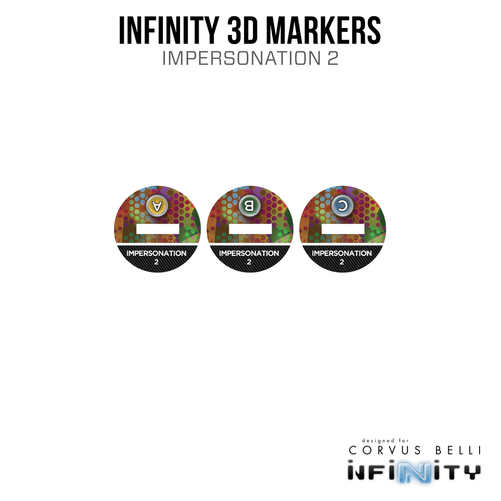 Infinity 3D Markers: Kiiutan Imposter (25mm Impersonation-2) - A