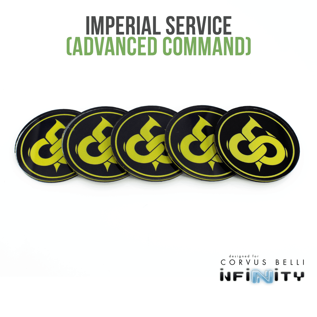 Infinity Faction Command Tokens - Aleph