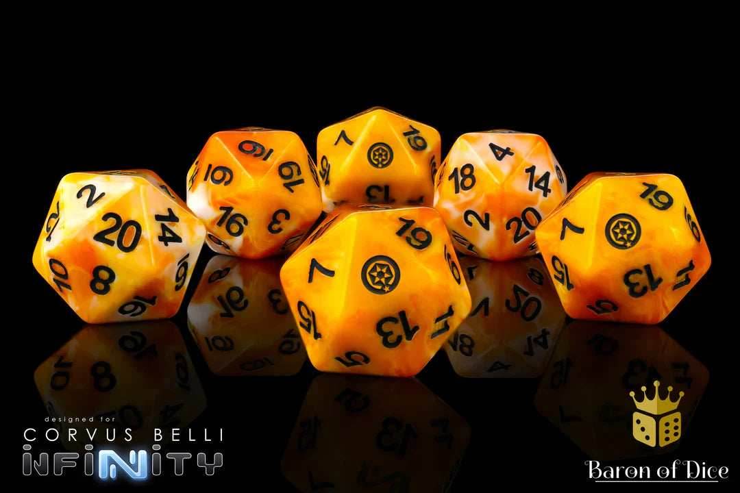 INFINITY: INVINCIBLE ARMY, DICE SET - 